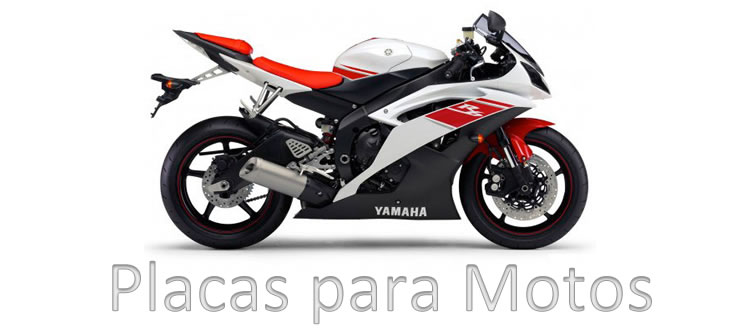 Placas de Moto DF